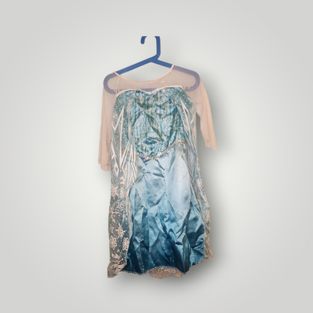 Disney princess Elsa frozen halloween costume youth size 4-6 Dressup